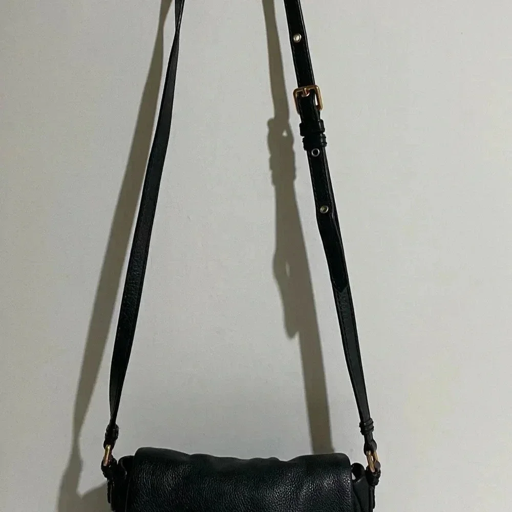 Marc By Marc Jacob’s black leather crossbody handbag